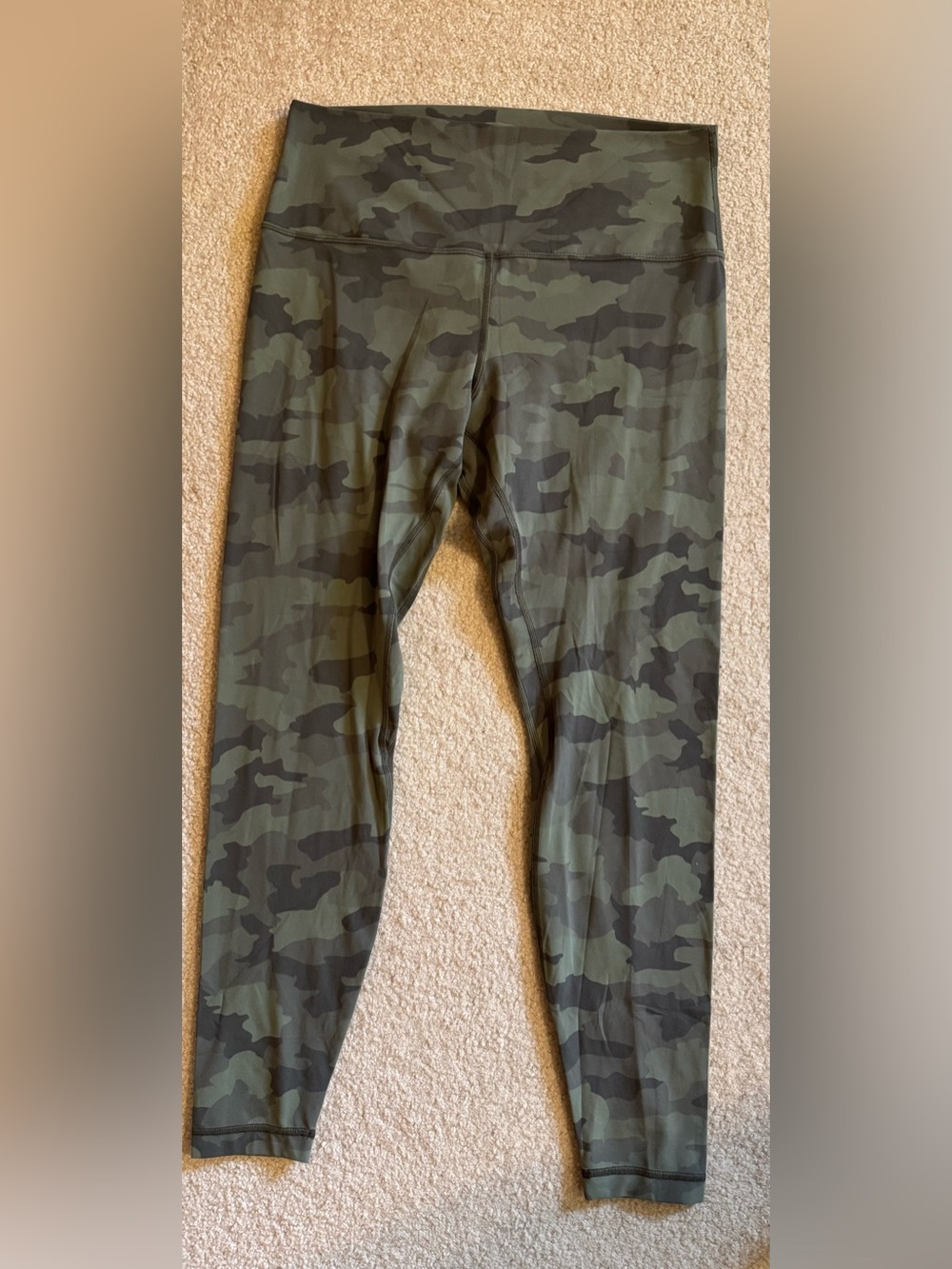 Lululemon Align Pant II 25" Camo Green